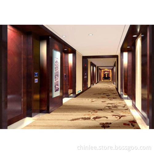 Hotel corridor carpet